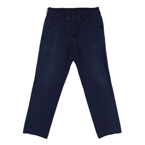 Bulwark FR Flame Resistant Work Pants Men 35x30 Navy Blue CAT 2 NFPA 2112